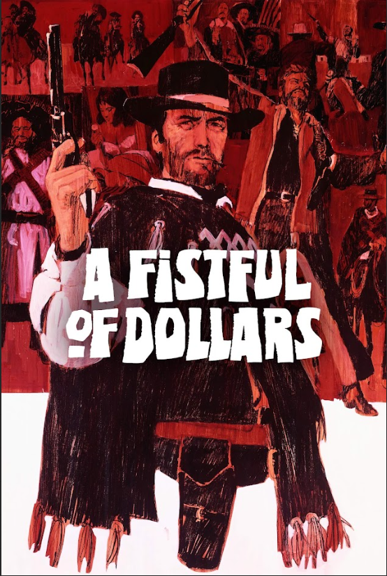 A Fistful of Dollars (1964) 24x36 Poster - Clint Eastwood, Classic Western Film