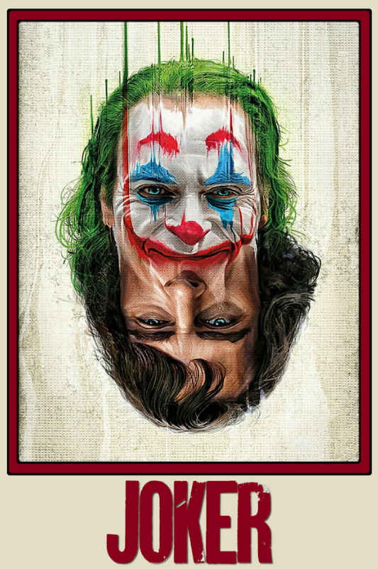 Joker 2019 Movie Poster 24x36 Joaquin Phoenix DC Dark Thriller Drama Classic - PosterFire.com