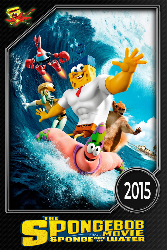 The SpongeBob Movie: Sponge Out of Water 2015 Poster 24x36 Animated Adventure - PosterFire.com