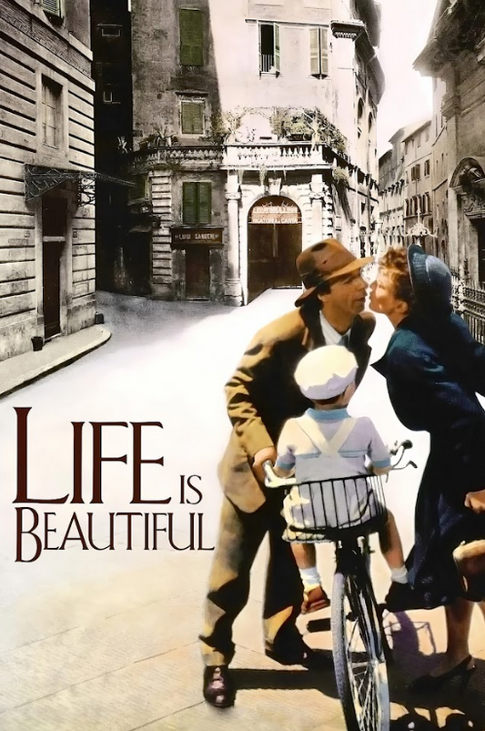 Life Is Beautiful 1997 Movie Poster 24x36 - Italian Drama, Comedy, Holocaust - PosterFire.com