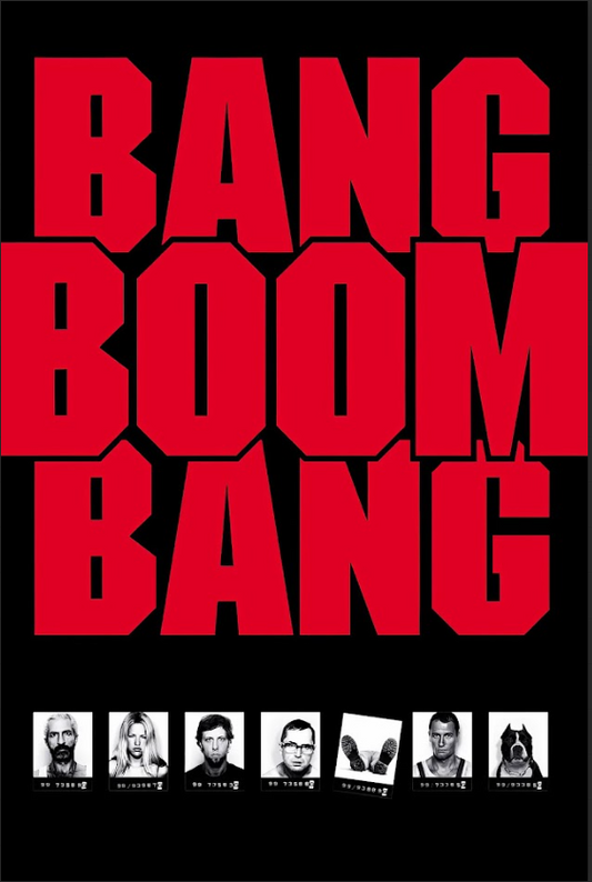 Bang Boom Bang 1999 Poster 24x36 German Crime Comedy Cult Classic Art Print