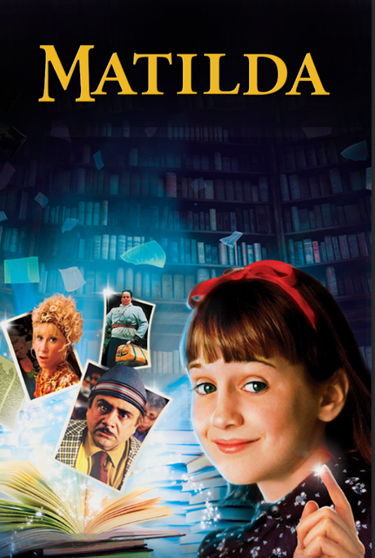 Matilda 1996 Poster 24x36 - Classic Family Fantasy Comedy Film Art