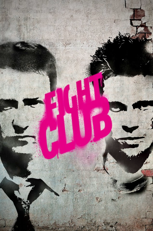 1999 Fight Club Poster 24x36 | Brad Pitt Edward Norton | Cult Classic