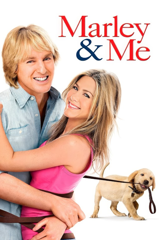 Marley & Me 2008 Movie Poster 24x36 - Family Comedy, Heartwarming Drama, Jennife - PosterFire.com