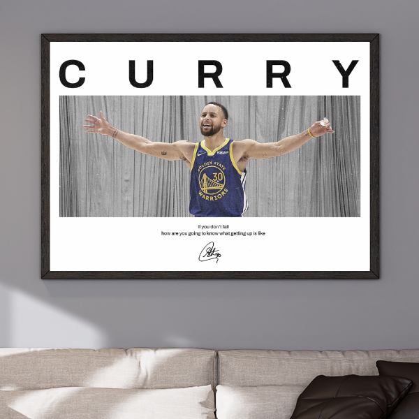 Steph Curry 24x36 Poster Warriors GS Klay 3pt shooters Splash Bros NBA golden - PosterFire.com