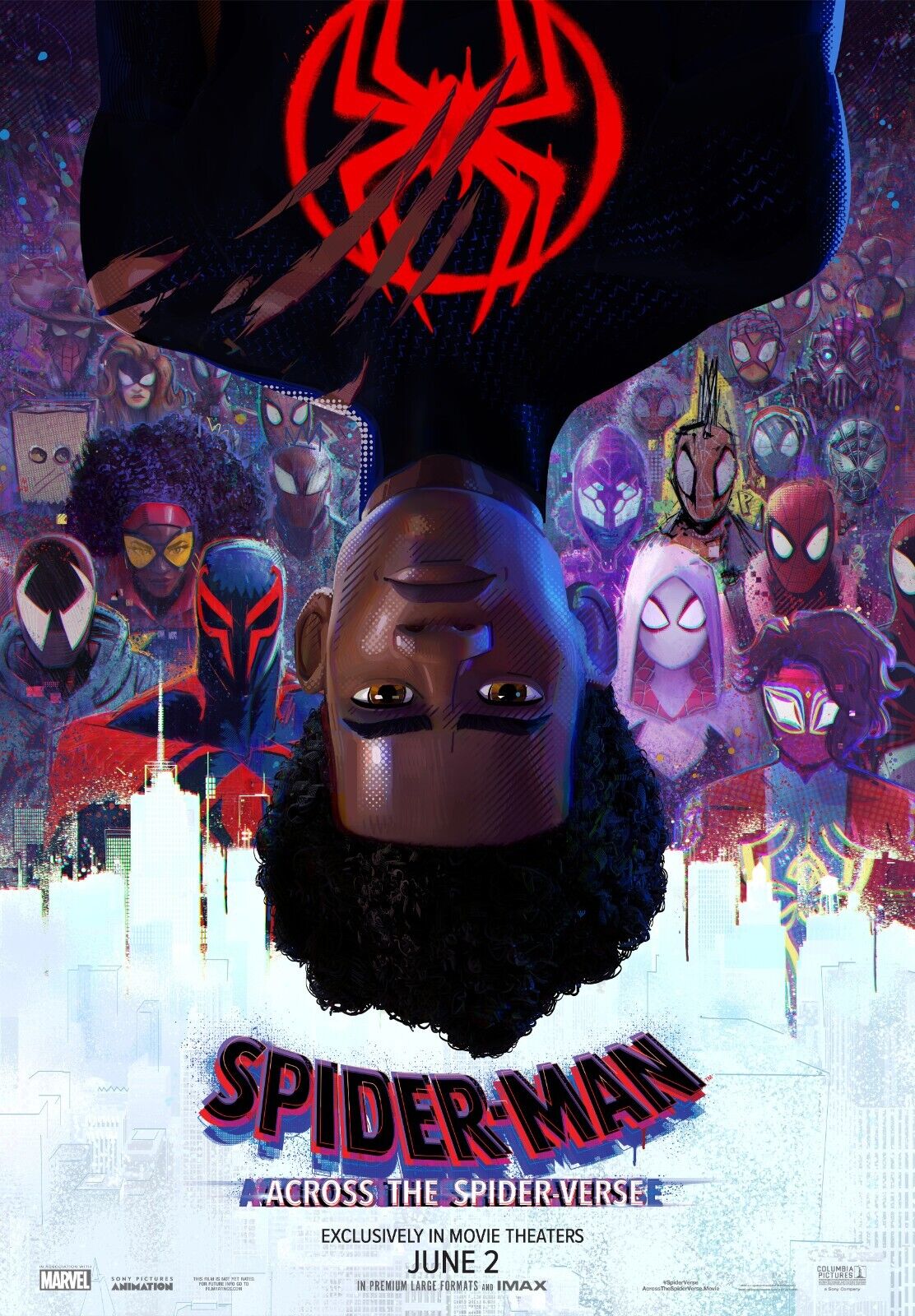 Spider-Man: Across the Spider-Verse 24x36 posters 2023 many versions! miles gwen - PosterFire.com