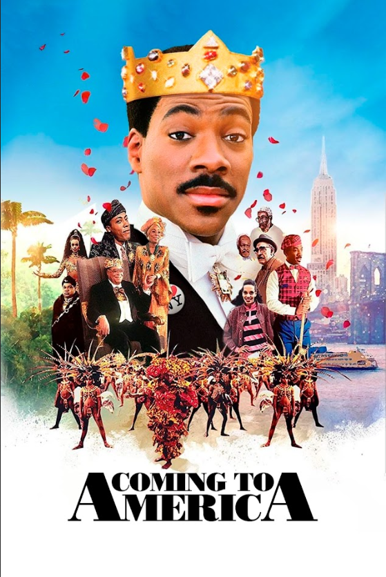 Coming to America 1988 Movie Poster 24x36 - Eddie Murphy, Romantic Comedy - PosterFire.com