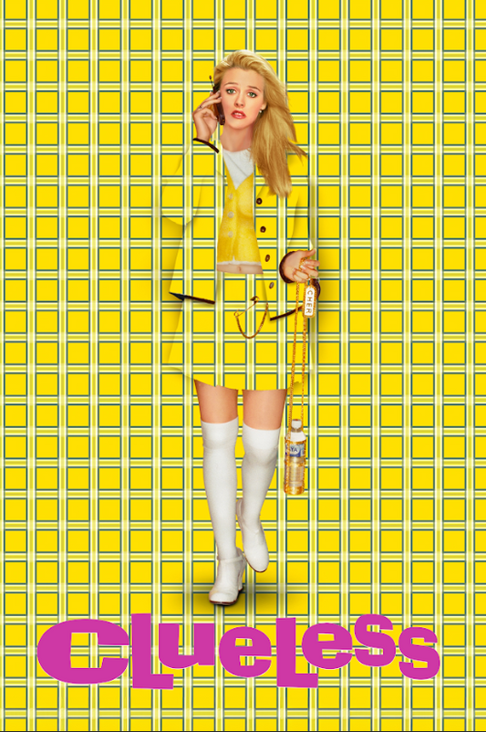 Clueless 1995 Poster 24x36 - Retro Teen Comedy Alicia Silverstone Cher Horowitz - PosterFire.com