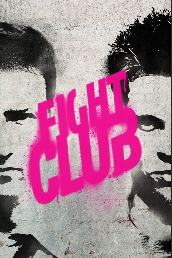 1999 Fight Club Poster 24x36 | Cult Classic | Brad Pitt Edward Norton