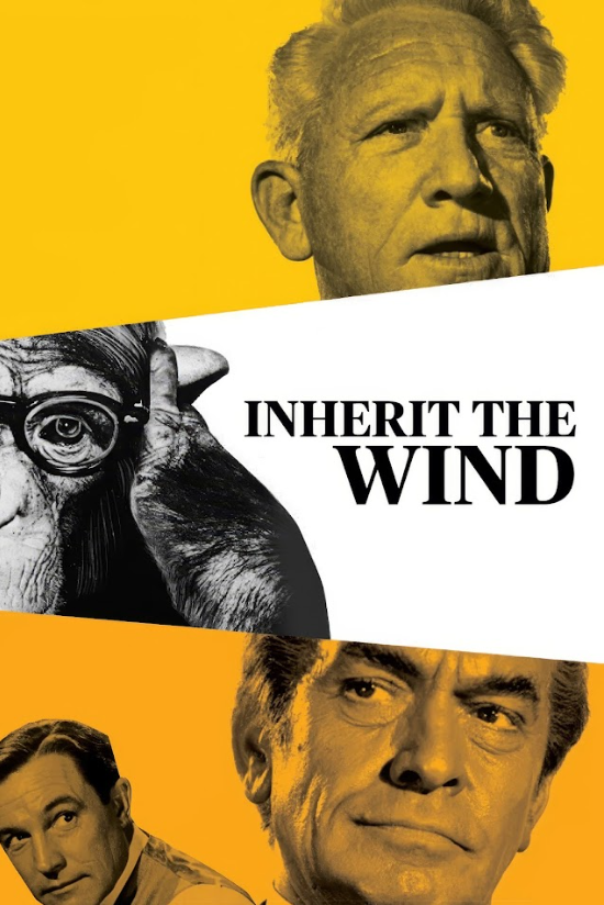 Inherit the Wind 1960 Movie Poster 24x36 - Courtroom Drama, Classic Debate, Spen