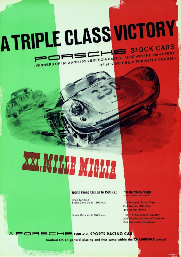 A Triple Class Victory Car Racing Poster - Celebrating Legendary Motorsport - PosterFire.com