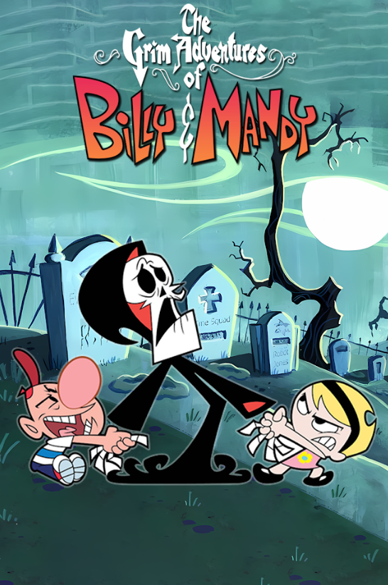 The Grim Adventures of Billy and Mandy 2001 Poster 24x36 - Animated Comedy - PosterFire.com