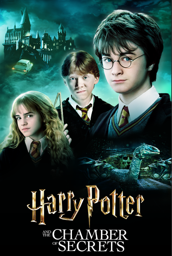 Harry Potter and the Chamber of Secrets (2002) Movie Poster 24x36 Magical