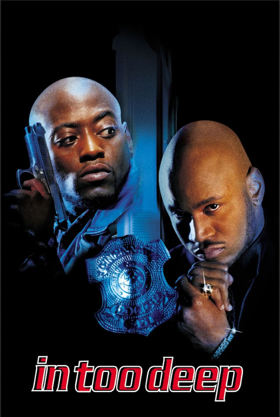 In Too Deep 1999 Poster 24x36 - Crime Thriller Omar Epps LL Cool J Intense Drama - PosterFire.com