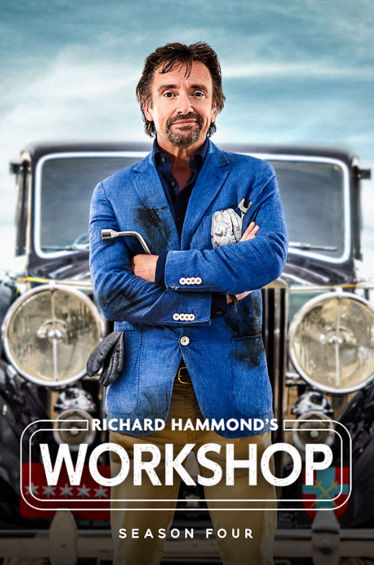 2021 Richard Hammond's Workshop - Season 4 Poster 24x36 Reality Car Restoration - PosterFire.com