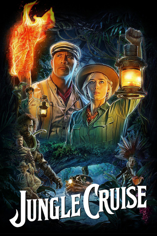 Jungle Cruise 2021 Poster 24x36 - Adventure on the Amazon River Disney Action - PosterFire.com