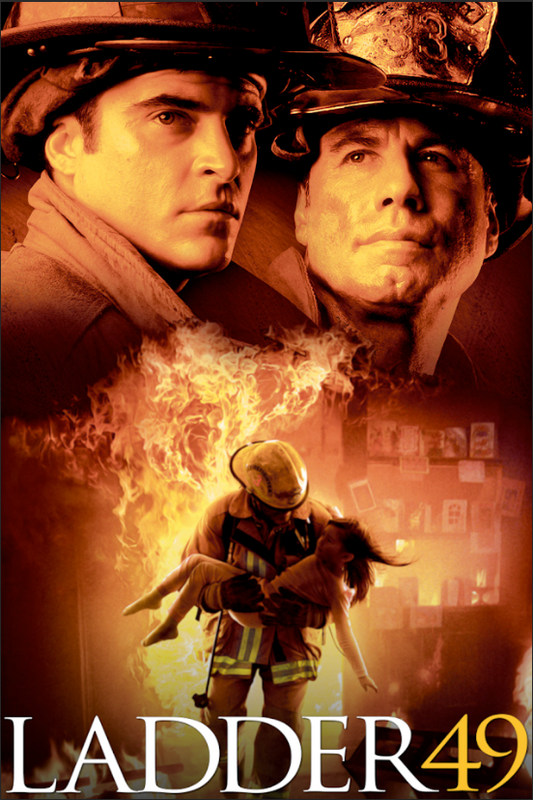 Ladder 49 2004 Poster 24x36 - Joaquin Phoenix Firefighter Drama Rescue Action - PosterFire.com