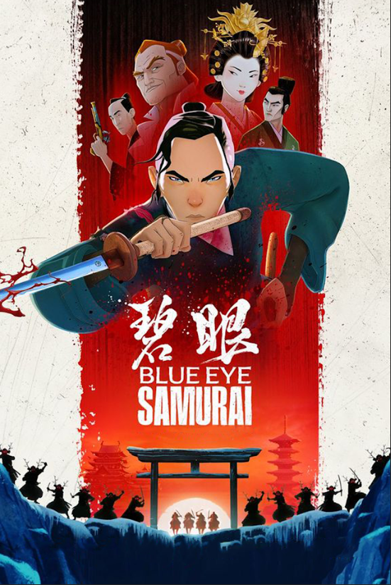 Blue Eye Samurai (2023) Poster 24x36 – Captivating Anime Adventure, Striking - PosterFire.com