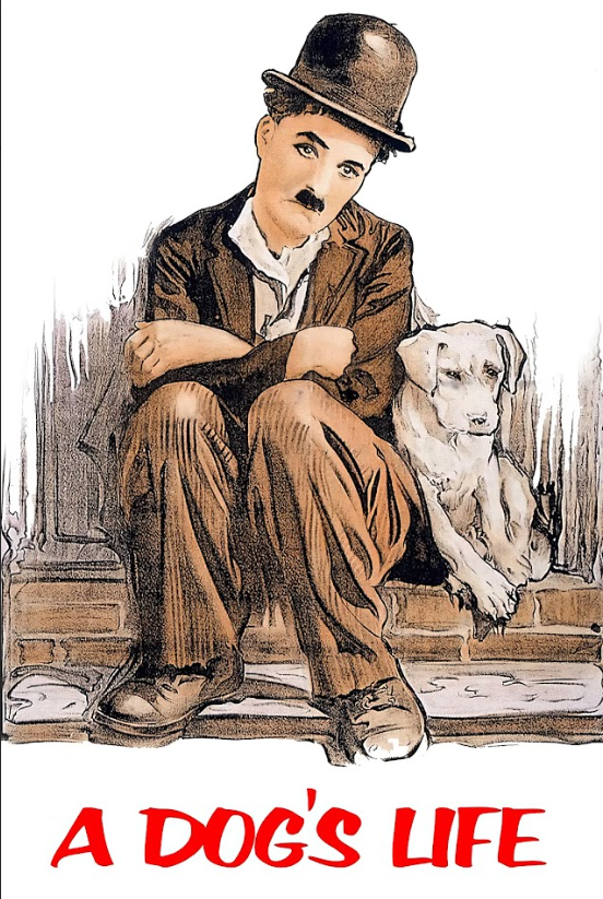 A Dog's Life (1918) 24x36 Movie Poster - Charlie Chaplin, Silent Film Classic, R - PosterFire.com