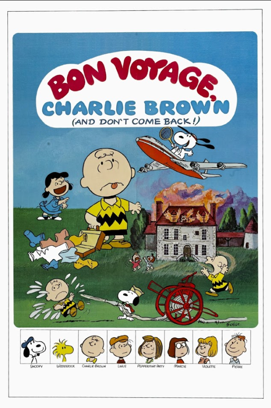 Bon Voyage Charlie Brown (and Don't Come Back!) (1980) 24x36 Poster Animated Fam