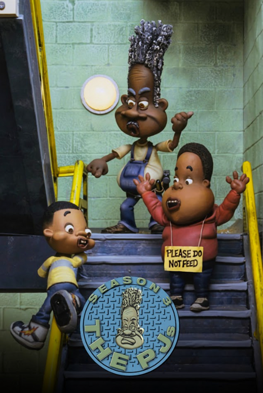 The PJs 1999 Season 3 Poster 24x36 Animated Comedy Eddie Murphy's Urban Neighbor - PosterFire.com