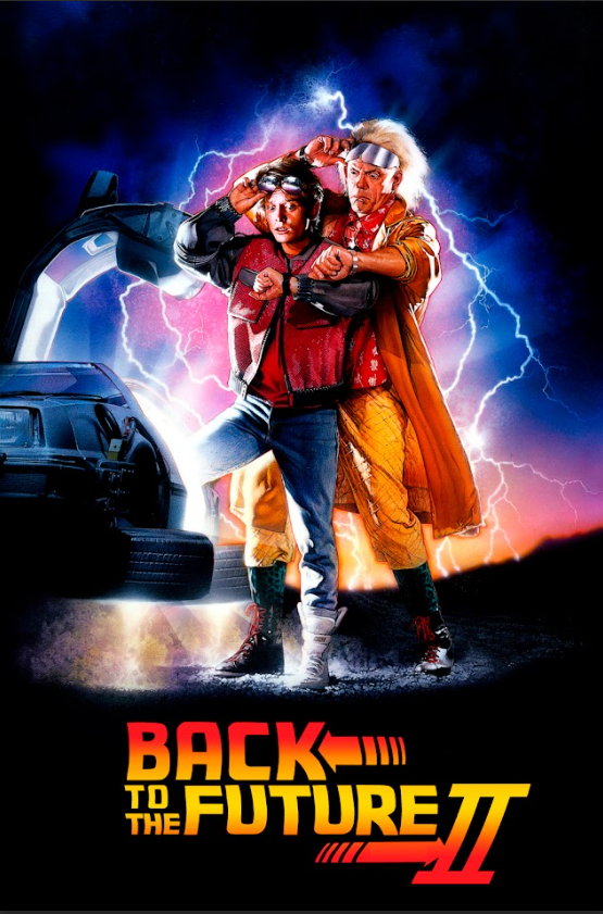 Back to the Future Part II (1989) 24x36 Poster - Michael J. Fox, Time Travel - PosterFire.com