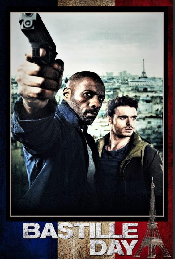 Bastille Day 2016 Poster 24x36 Idris Elba Action Thriller Film Art Print