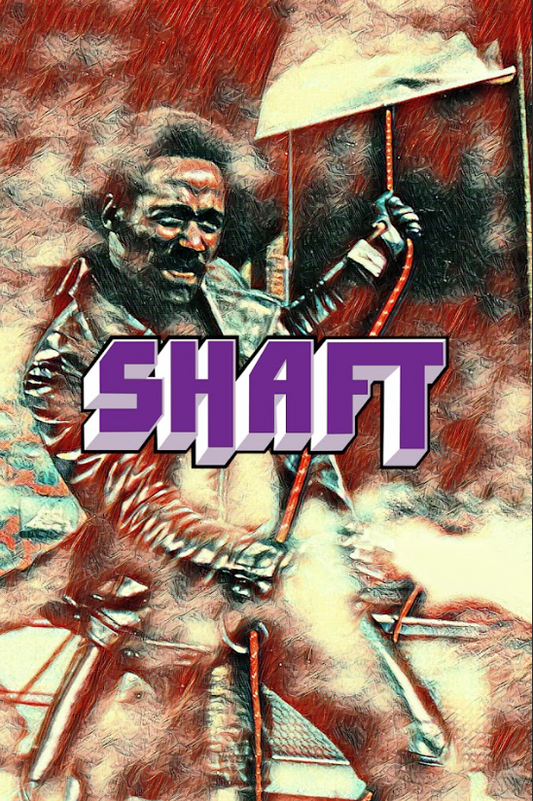 Shaft (1971) Poster 24x36 Legendary Blaxploitation Action with Richard Roundtree - PosterFire.com