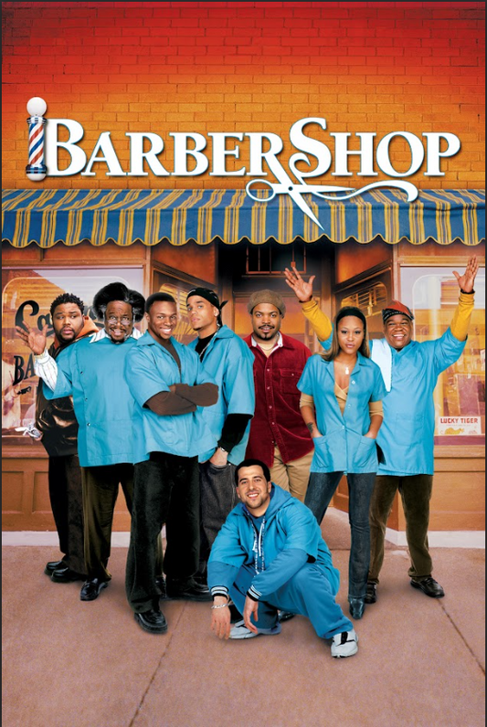 Barbershop 2002 Poster 24x36 Ice Cube Cedric the Entertainer Comedy Art - PosterFire.com