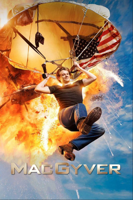 MacGyver 2016 Poster 24x36 - Lucas Till Reboot Action Series Modern Problem - PosterFire.com