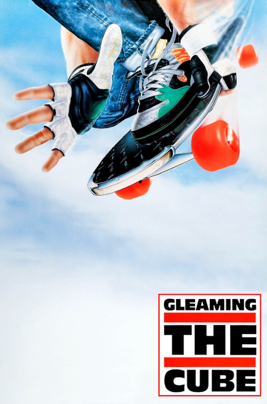 Gleaming the Cube 1989 Poster 24x36 - Christian Slater Skateboarding Action - PosterFire.com