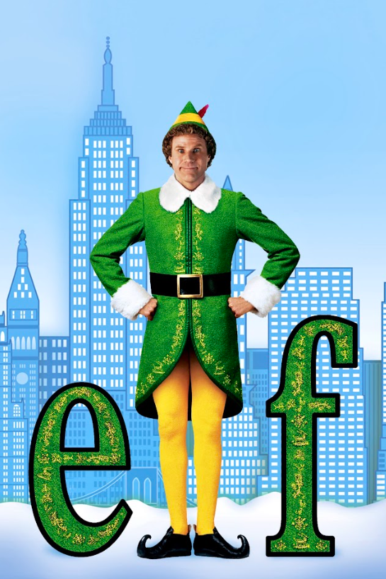 Elf 2003 Poster 24x36 - Will Ferrell Christmas Comedy Festive Holiday Cheer - PosterFire.com