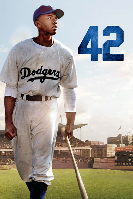 42 (2013) Movie Poster - 24x36 | Jackie Robinson Biopic | Chadwick Boseman - PosterFire.com