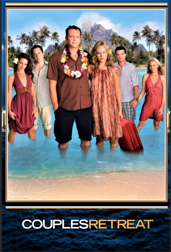 Couples Retreat 2009 Poster 24x36 - Comedy Retreat Vacation Vince Vaughn