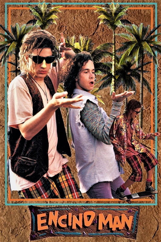 Encino Man (1992) - Movie Poster 24x36 - Surfers and Skateboards in the '90s - PosterFire.com