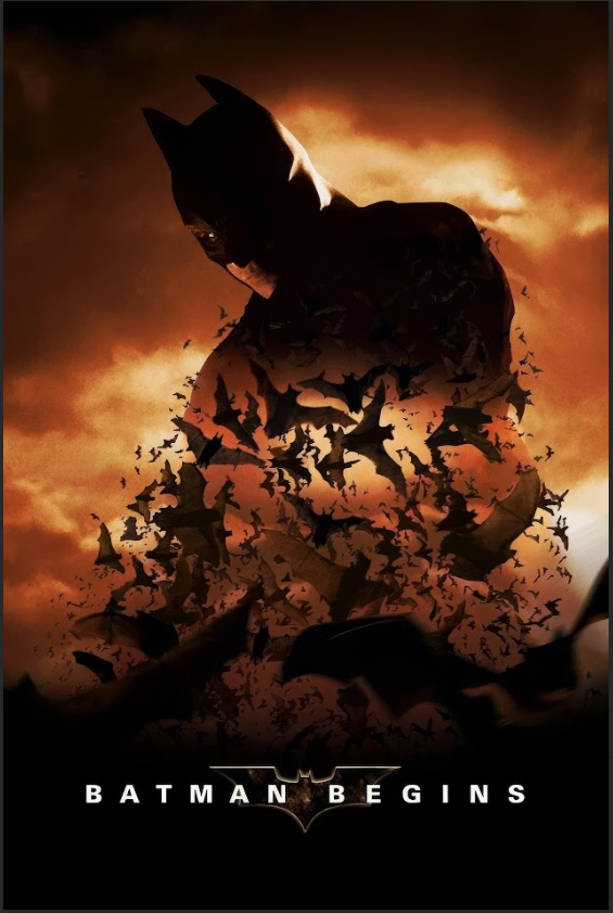 Batman Begins 2005 Poster 24x36 Christian Bale Action Adventure Art Print