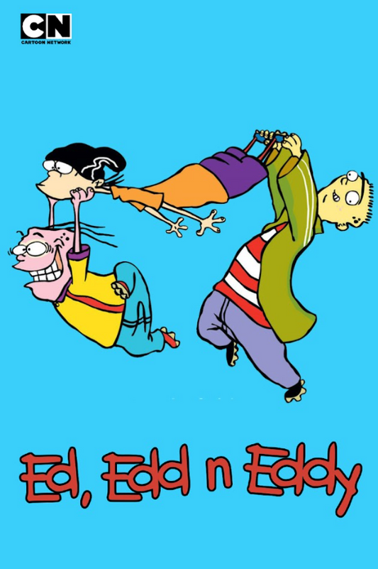 Ed, Edd n Eddy (1999) 24x36 Poster Animated TV Show Comedy Retro Classic Artwork