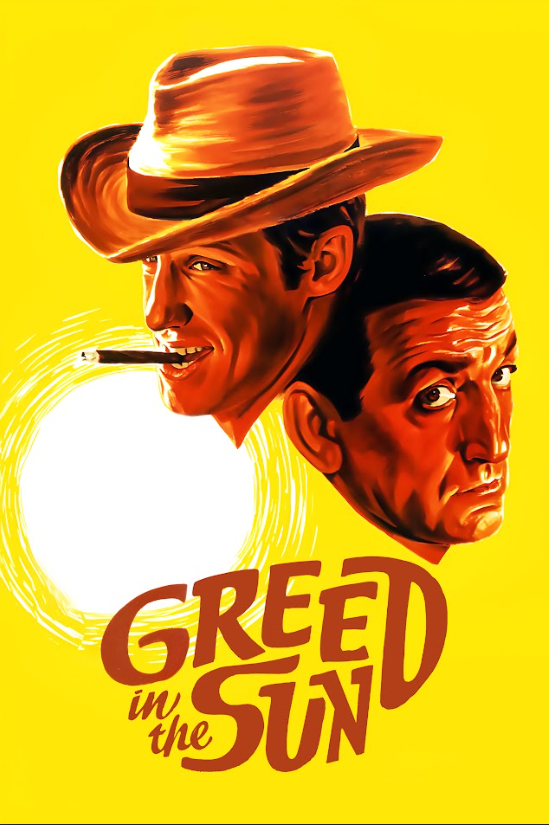 Greed in the Sun 1964 Movie Poster 24x36 - French Adventure, Jean-Paul Belmondo - PosterFire.com