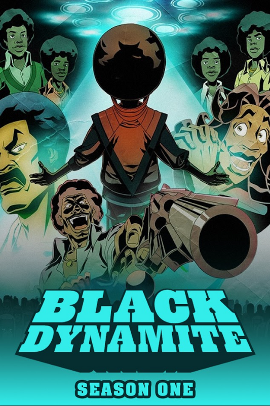 Black Dynamite (2012) - Season 1 24x36 Poster - Animated Comedy, Cult Classic