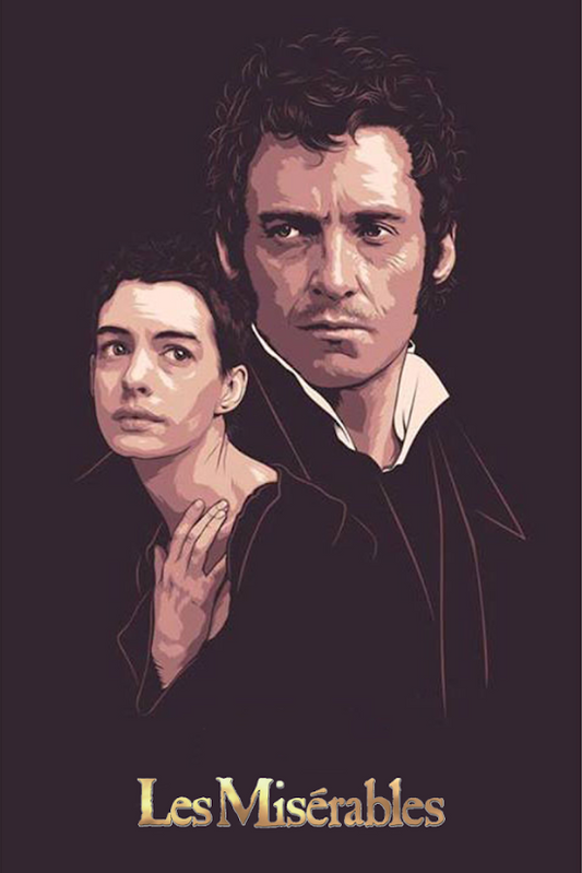 Les Misérables (2012) Poster 24x36 – Epic Musical Adaptation, Hugh Jackman Art - PosterFire.com