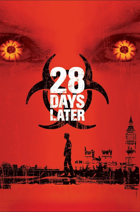 28 Days Later (2002) 24x36 Movie Poster - Cillian Murphy, Apocalyptic Horror - PosterFire.com