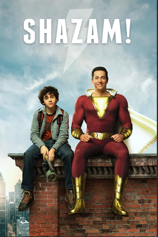 Shazam! 2019 Movie Poster 24x36 - DC Superhero Film - Zachary Levi - Fun Action