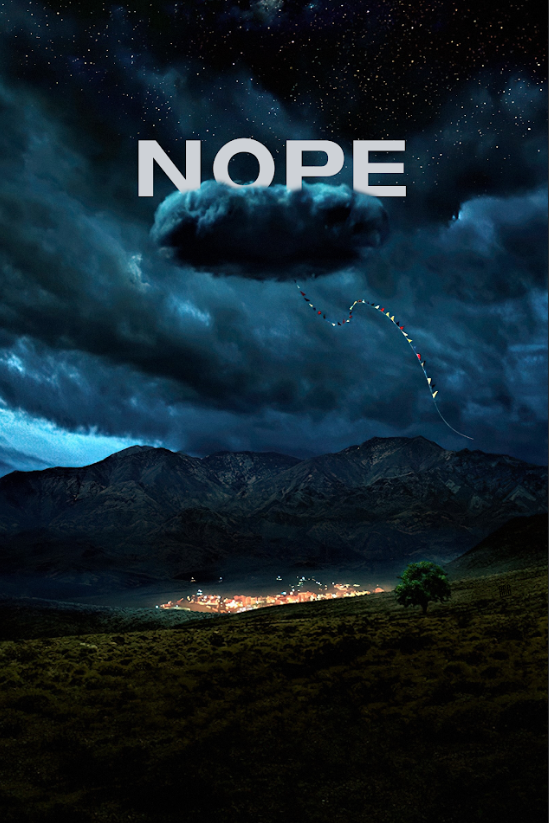 Nope 2022 Poster 24x36 - Captivating Horror Thriller by Jordan Peele with Unique