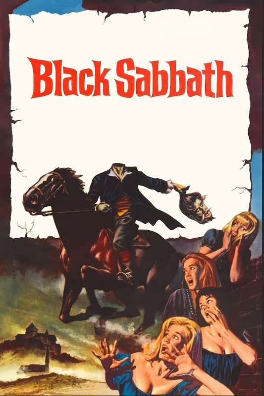 Black Sabbath (1963) 24x36 Poster Ozzy Osbourne Classic Horror Vintage Artwork