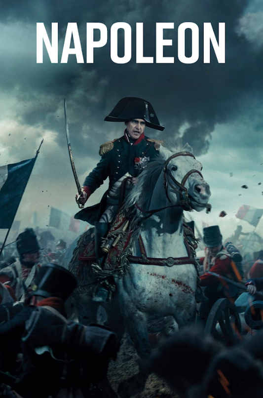 Napoleon (2023) Movie Poster 24x36 Historical Drama Featuring Epic Battle Scenes - PosterFire.com