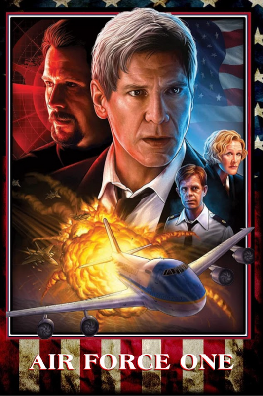 Air Force One (1997) Poster - 24x36 | Harrison Ford | Action Thriller | Classic - PosterFire.com