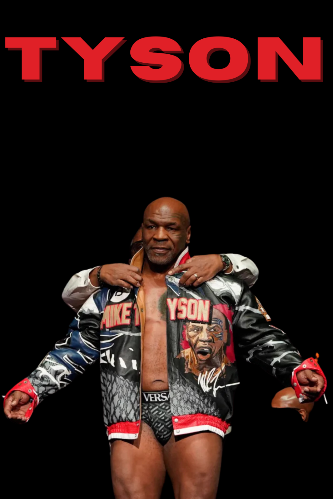 Mike Tyson Boxing 24x36 Poster Jake Paul vs Fight 2024 mma Motivate Wall Art - PosterFire.com