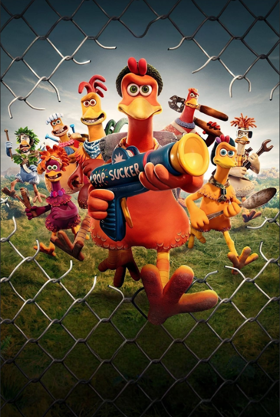 Chicken Run: Dawn of the Nugget 2023 Poster 24x36 - Claymation Animated Sequel