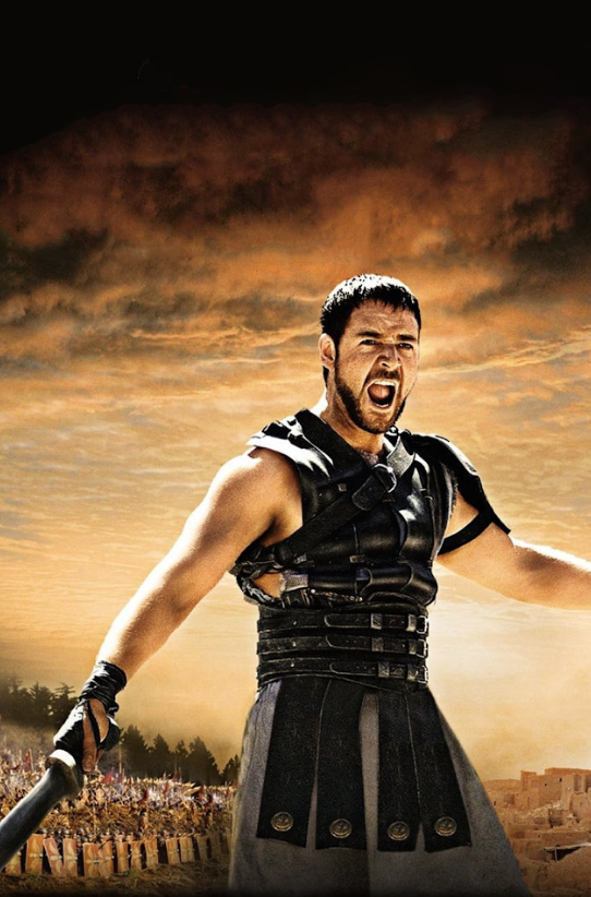 Gladiator 2000 Poster 24x36 - Epic Historical Drama, Russell Crowe Gladiator