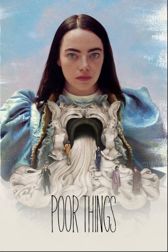 Poor Things 2023 Poster 24x36 - Fantasy Drama Emma Stone Yorgos Lanthimos Film